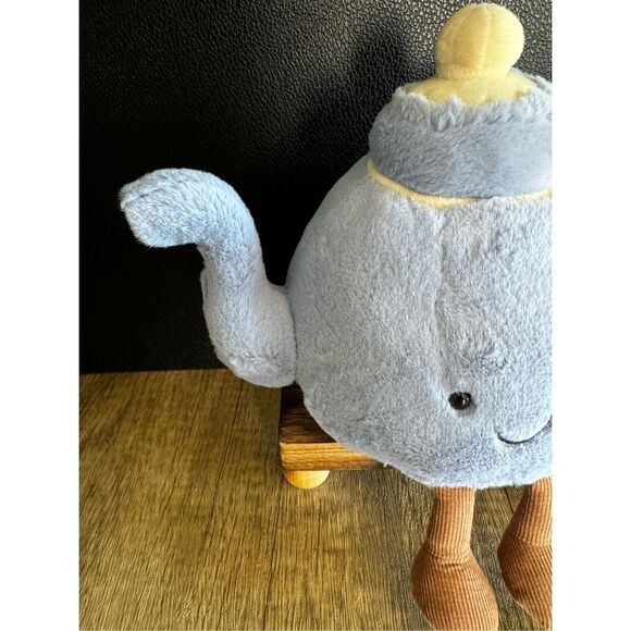 Jellycat Teapot Amuseables NEW!  FAST SHIP Gift for Artist - Picture 2 of 9